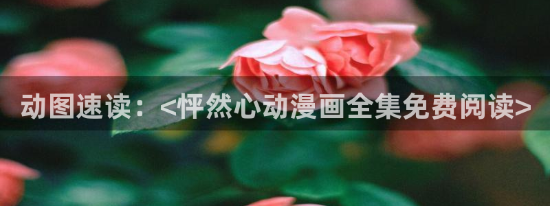 香蕉漫画入口：动图速读：<怦然心动漫画全集免费阅读>