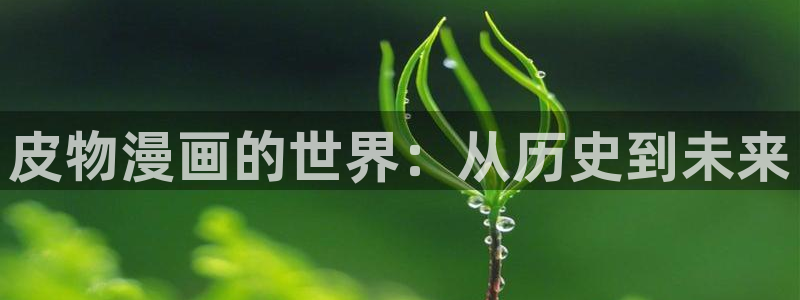 xjmh.now香蕉漫画：皮物漫画的世界：从历史到未来